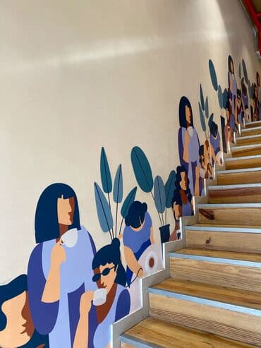 Taxta üçün boyalar: Divar rəsimlərinin çəkilməsi🎨 WhatsApp aktiv yazın bizə və ya zəng — 1