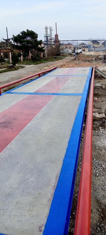 Soyuducu avadanlığı: Sənaye avtomobil tərəzisi – modul tipli, üstü beton platformalı - — 3