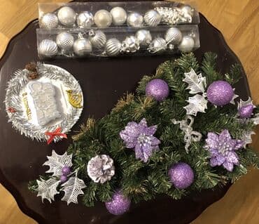 advent calendar satışı: Yeni il aksesuarları, yolkalar(10-15azn)və stolüstü ekibanu(5-10azn) — 1