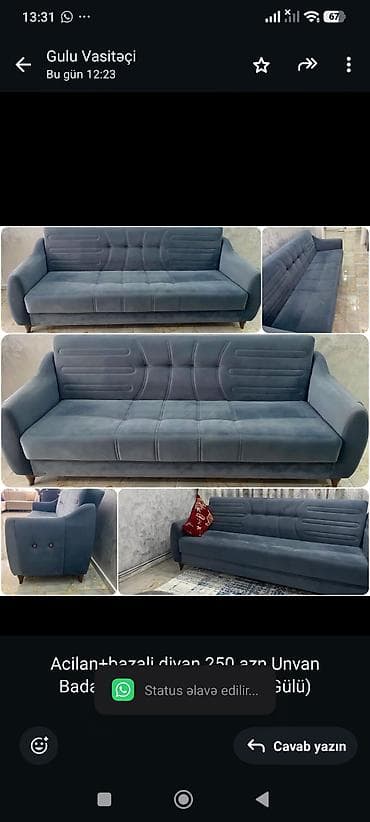 gul: Acilan+bazali divan 250 azn.Unvan Badamdar (600 azn alinib)(Gülü) — 1