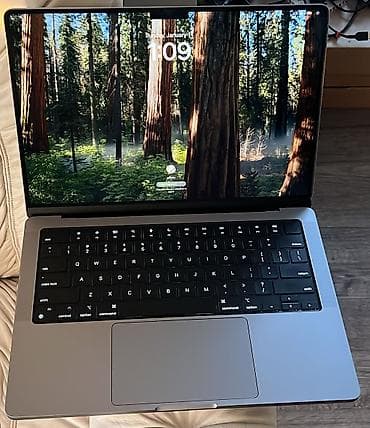 İşlənmiş Apple MacBook, 14 ", Apple M1 Pro, 1 TB, Ödənişli çatdırılma, Rayonlara çatdırılma