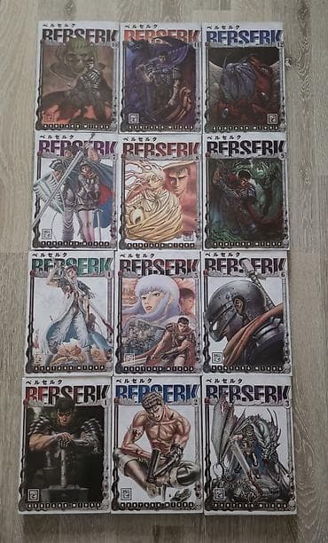 berserk: Berserk 1-12 türkçə manga seti 18+ — 1
