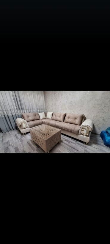 metbex ucun divanlar: Yeni, Divan, 2 kreslo, Bazalı, Açılan — 9