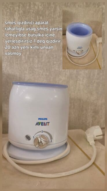 Philips AVENT smes qızdırıcı aparat - Körpə qidasını və ya südü tez