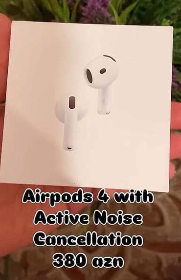 чехол airpods 2: Airpods 4 Active Noice Cancellation
Amerikadan gətirilib — 1