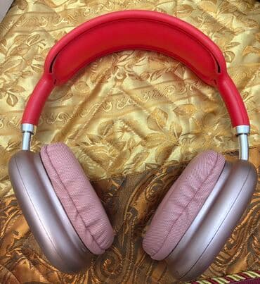 airpods max: İşlənmiş Simsiz (Bluetooth) Qulaqcıqlar, Apple, rəng - Qırmızı — 2