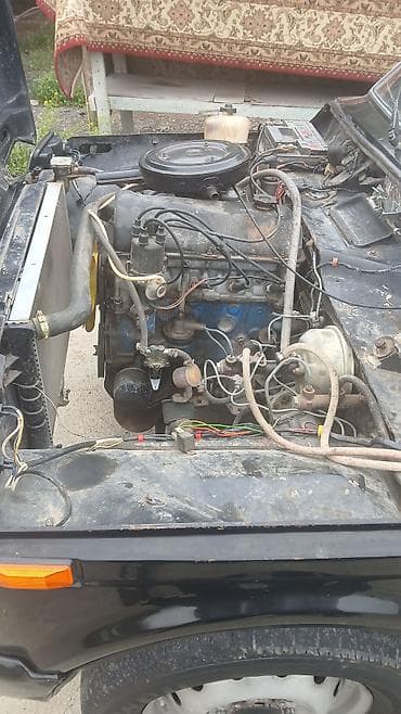 niva şuşələri: Lada Niva (VAZ 2121) off-road avtomobili - Korpus: 3 qapılı, qara — 3