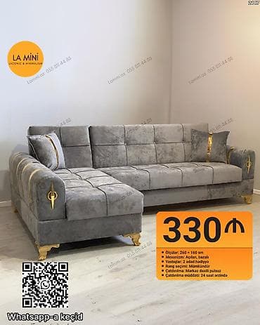 Künc divan, Açılan, Bazalı, Parça, Şəhərdaxili pulsuz çatdırılma