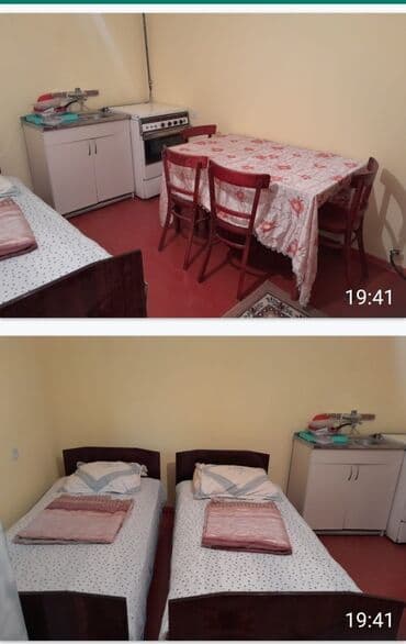 qarayevde kiraye evlər: 25 kv. m, 1 otaqlı, Hovuzsuz, Qaz, İşıq, Su — 1