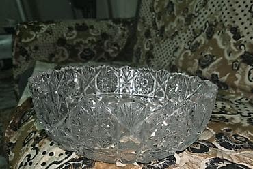 Xrustal meyvə qabı 1 ədəd