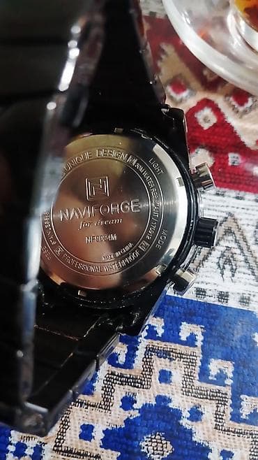 st moda: Qol saatı, NaviForce, rəng - Qara — 2