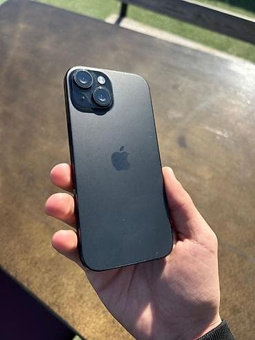 iphone 6 kreditle: IPhone 15, 128 GB, Qara — 1