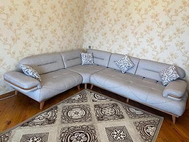 Divanlar: Künc divan, Yeni, Açılan, Parça, Çatdırılma yoxdur — 2