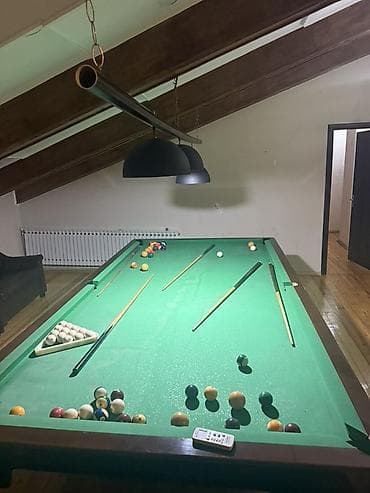 Спортивные игры: Bilyard masası və aksesuarları Təcili satıldığı üçün dəyərindən çox — 9