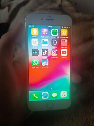 IPhone 6, 32 GB, Space Gray, Barmaq izi
