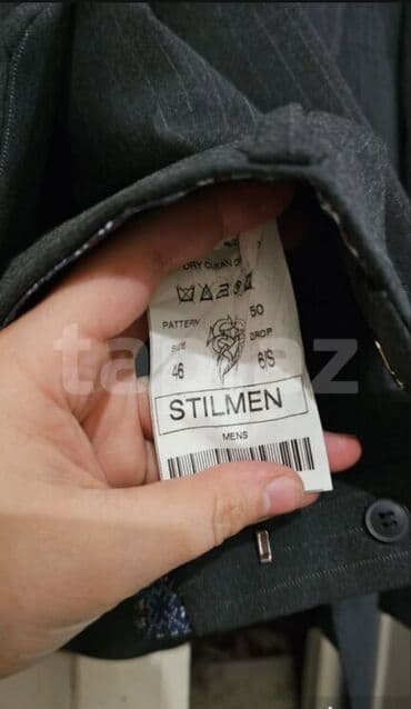 qaqa geyimi: Kişi kostyum dəsti – Stilmen - Brend: Stilmen - Dəst: 3 parça – — 3