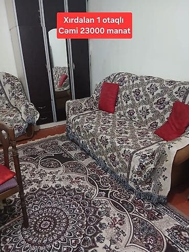 almaz park ev satilir: Xırdalanda 1 otaqlı kiçik ev/sahə Əșyalı Satılır. Sadece Elektronika — 5