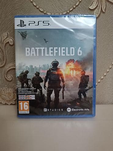 PS5 üçün Battlefield 6 Təzə almisam cemi 1 defem taxib ps5 bağliyib