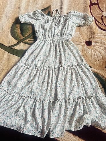 Qadın geyimləri – müxtəlif üslubda donlar 1) Çiçək naxışlı yay donu -