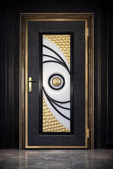 Mənzil üçün Yeni Giriş qapısı 100x210 sm Petlə ilə, Zəmanətli, Ödənişli quraşdırma, Ödənişli çatdırılma, Ünvandan götürmə, Rayonlara çatdırılma