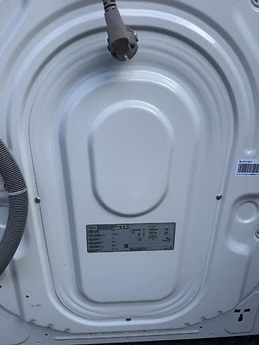 Midea önyükləməli paltaryuyan maşın - Yükləmə həcmi: 6 kq (korpusda — 3