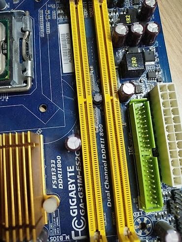 TV və video: Ana Platası Gigabyte GA-G31M-ES2C — 2