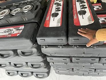 mini disk: Məhsul: 50 kq xrom ştanq və dambıl dəsti (barbell & dumbbell set) — 4