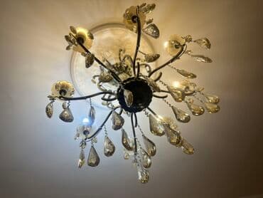 Çılçıraq, 8 lampa, Metal