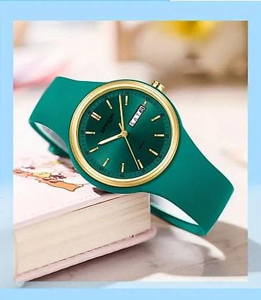 lns saat: Qol saatı, rəng - Qırmızı — 4