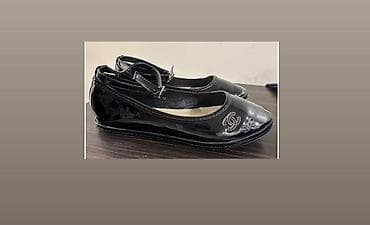 Uşaq geyimi və ayaqqabıları: Rəng - Qara Baletkalar, Ölçü: 33, Qız üçün — 1