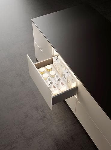 akustik panel: S50AL600 DREAM BOX METAL Çəkməcə üçün yan panellər 95mm X 350mm - — 2