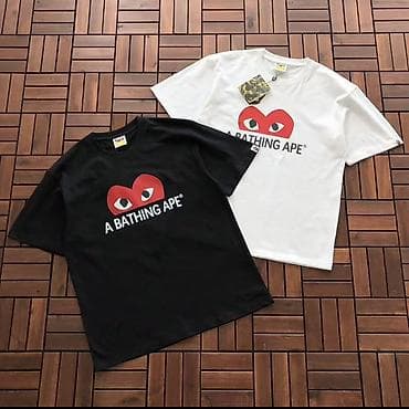 A BATHING APE qısaqol tişört - Model: Classic “A BATHING APE” ön