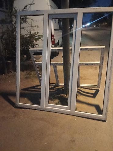 pila: Plasdik pencere qapi 10 eded eyni ölçüde var eni 140 hundurluyu 198 — 9