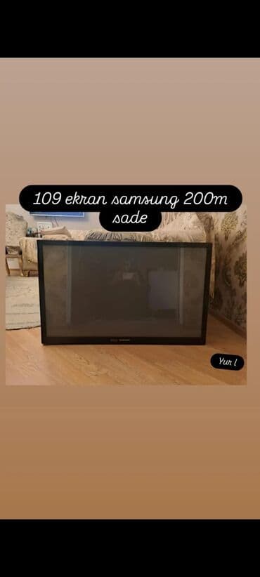 telvizorlar: İşlənmiş Televizor Samsung LCD Ünvandan götürmə — 1