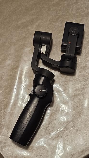 go pro camera: Smartfon üçün 3 oxlu stabilizator (gimbal) - Telefon üçün yaylı — 5