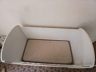 bez parça: Oğlan və qız üçün, Dördbucaq, Beşik, Matras ilə, Yellənmə mexanizmsiz — 3