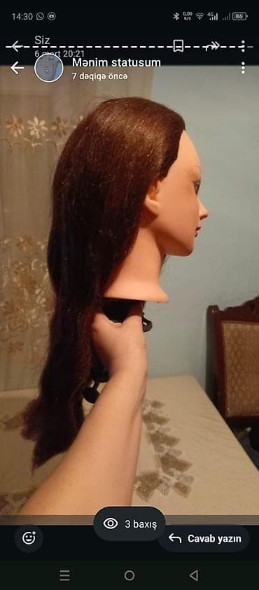 sac boyası: Tam təbii deyil qarışıqdı fenlənir ütülənir rənglənə bilir salonda — 2