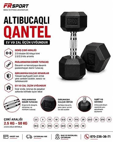 qante: Qantellər, Çəki: 50 kq, Yeni — 1