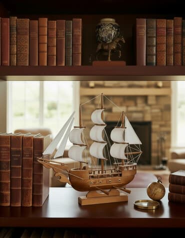 qaraqan art ve xaos pdf: Əl işi olan bu taxta gəmi modeli, dəniz mövzularını sevənlər üçün — 3