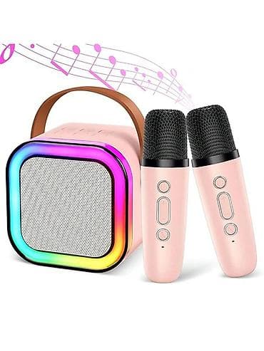 oyuncaq ayi type 0: 👍Super ses effeqtli karoke Kalonka mikrafon. ✔2 Mikrafonu var. ✔️Güclü — 5