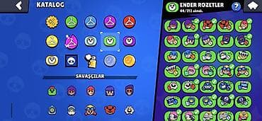video kart: Brawl Stars hesab məlumatları: ​Nadir skinlər: 103-dən 94-ü ​İfrat — 5