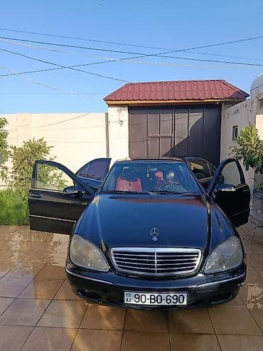 mersedes qapı: Mercedes-Benz S-Class: 3.2 l | 1999 il Sedan — 1