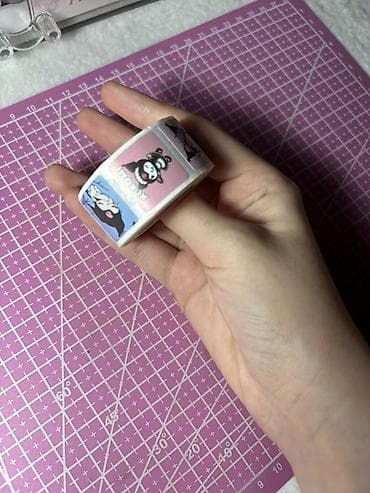 maşın aksesuarı: Içinde coxlu sticer var Kuromi temalı yapışqan etiket lent - Məhsul — 1