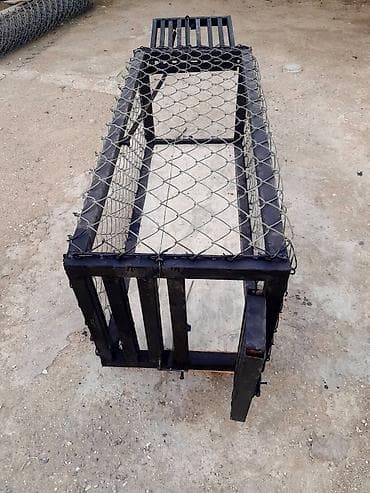 boyuk qefes: Metalkarkas canlı tələ/qəfəs - Material: qalın divarlı polad profil — 4