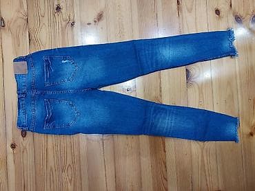 cins sumka: FB Sister qadın cins şalvarı - Model: Skinny, super high waist — 3