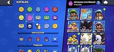 oyun alanı: Brawl Stars oyun hesabı - Kupa: 110.118 - Profil səviyyəsi: 89 - — 9