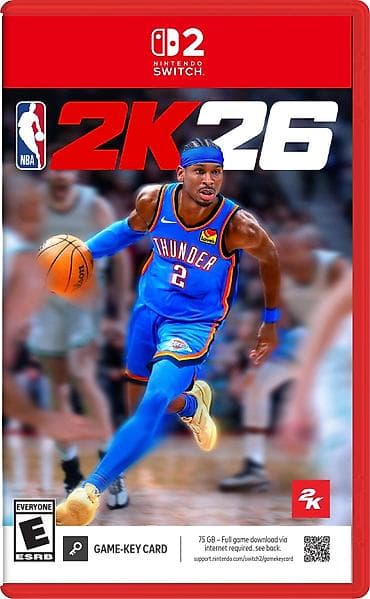 switch: Nintendo Switch üçün NBA 2K26 – Game-Key Card - Platforma: Nintendo — 1
