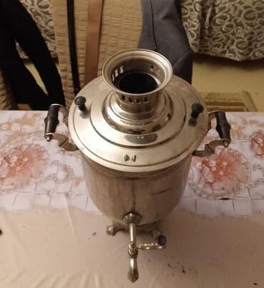 antik samovar aliram: İşlənmiş Od Samovar, 7 l — 3