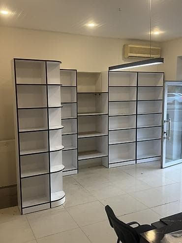 Mağaza üçün modular rəf sistemi - Material: MDF/LDSP tipli laminat