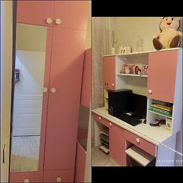 şkaf plastik: Nurlana….(Dolab be yazi masasi) yaxwi vezziyetde seliqeli islenibler — 1